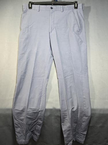 Michael Kors Men's Slim Fit Stretch Chino Pants Gray 34W x 34L #DC64