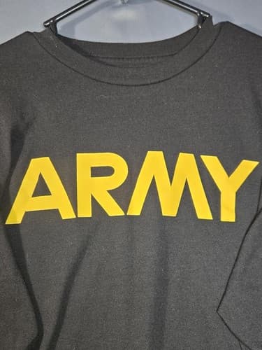 US Army APFU PT Uniform Lot Medium LS Shirt SS Shirt & Shorts Set #DC62 - Thumbnail 3