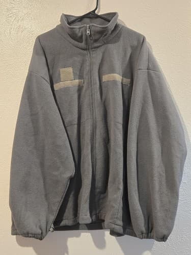 Gen III U.S. Army Cold Weather Fleece Jacket – Gray Military Issue #Jxx