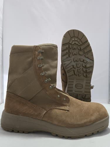 Belleville AHWC Army Hot Weather Combat Boots Coyote Brown Size 15R USA Made