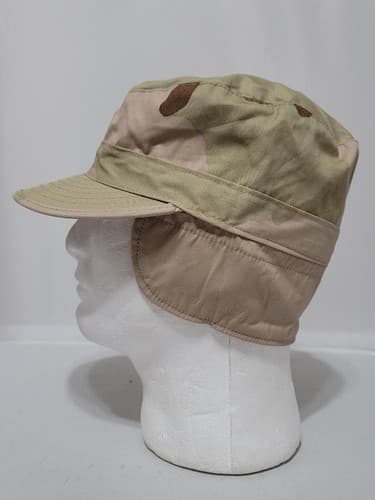 US Army Patrol Cap (SIZE: 7 ) DCU Camouflage Cold Weather #99t - Thumbnail 4