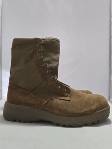 Belleville AHWC Army Hot Weather Combat Boots Coyote Brown Size 15R USA Made - Thumbnail 3