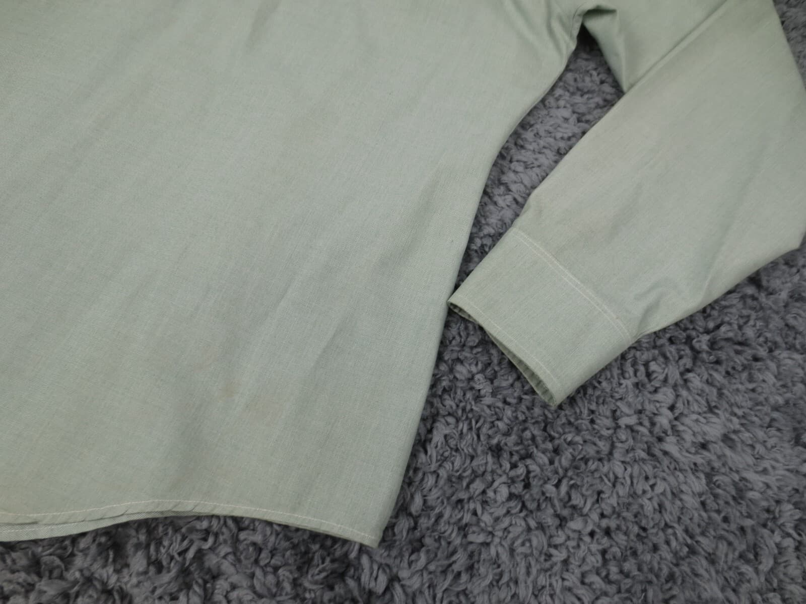 DSCP Shirt Men 15 Light Green Blend Garrison #61y - Thumbnail 17