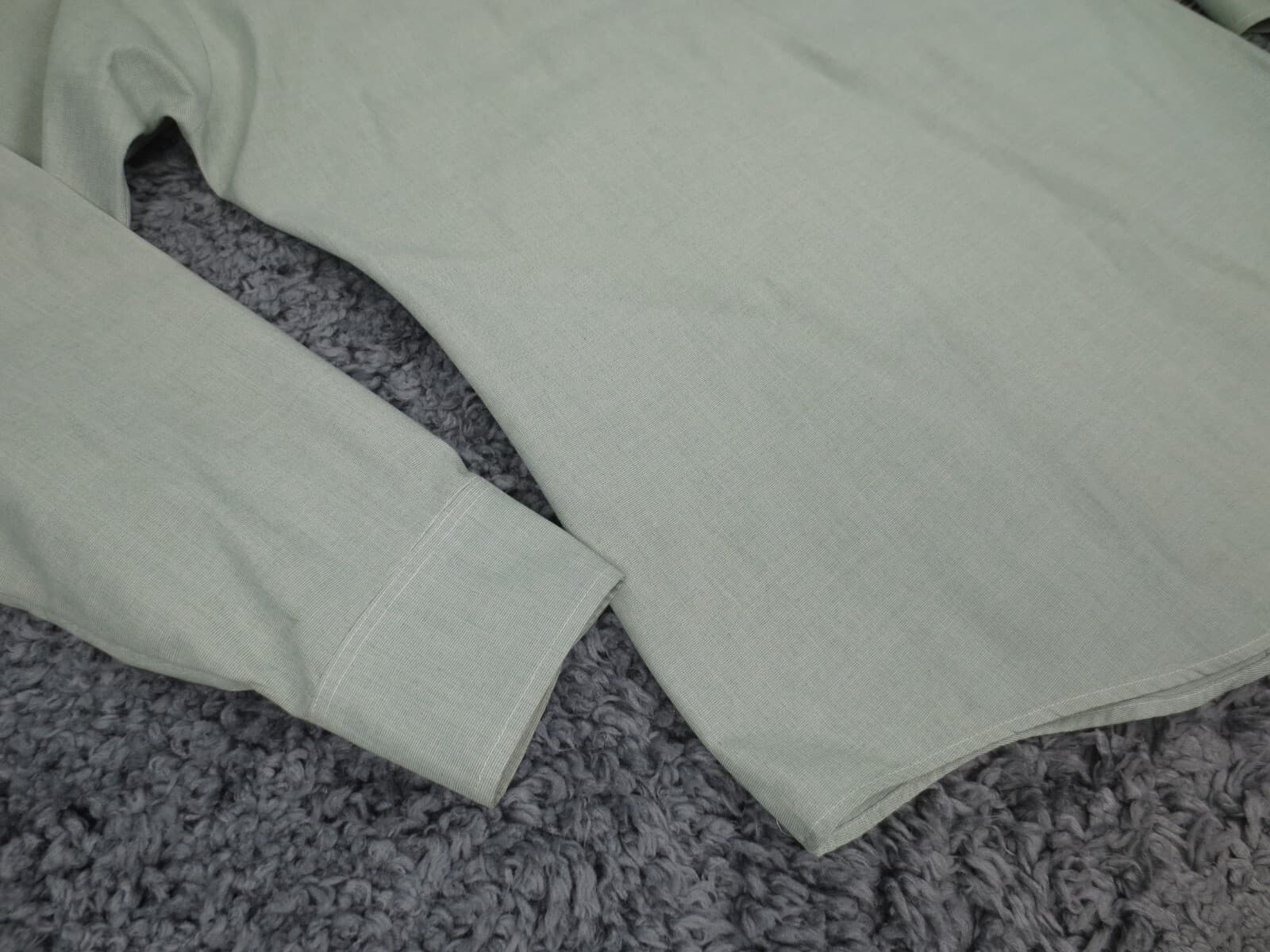 DSCP Shirt Men 15 Light Green Blend Garrison #61y - Thumbnail 20