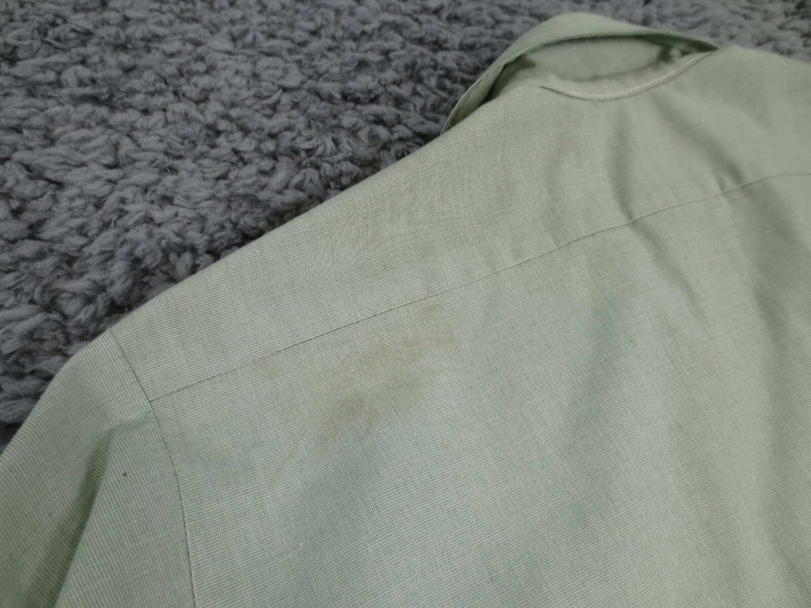 DSCP Shirt Men 15 Light Green Blend Garrison #61y - Thumbnail 15
