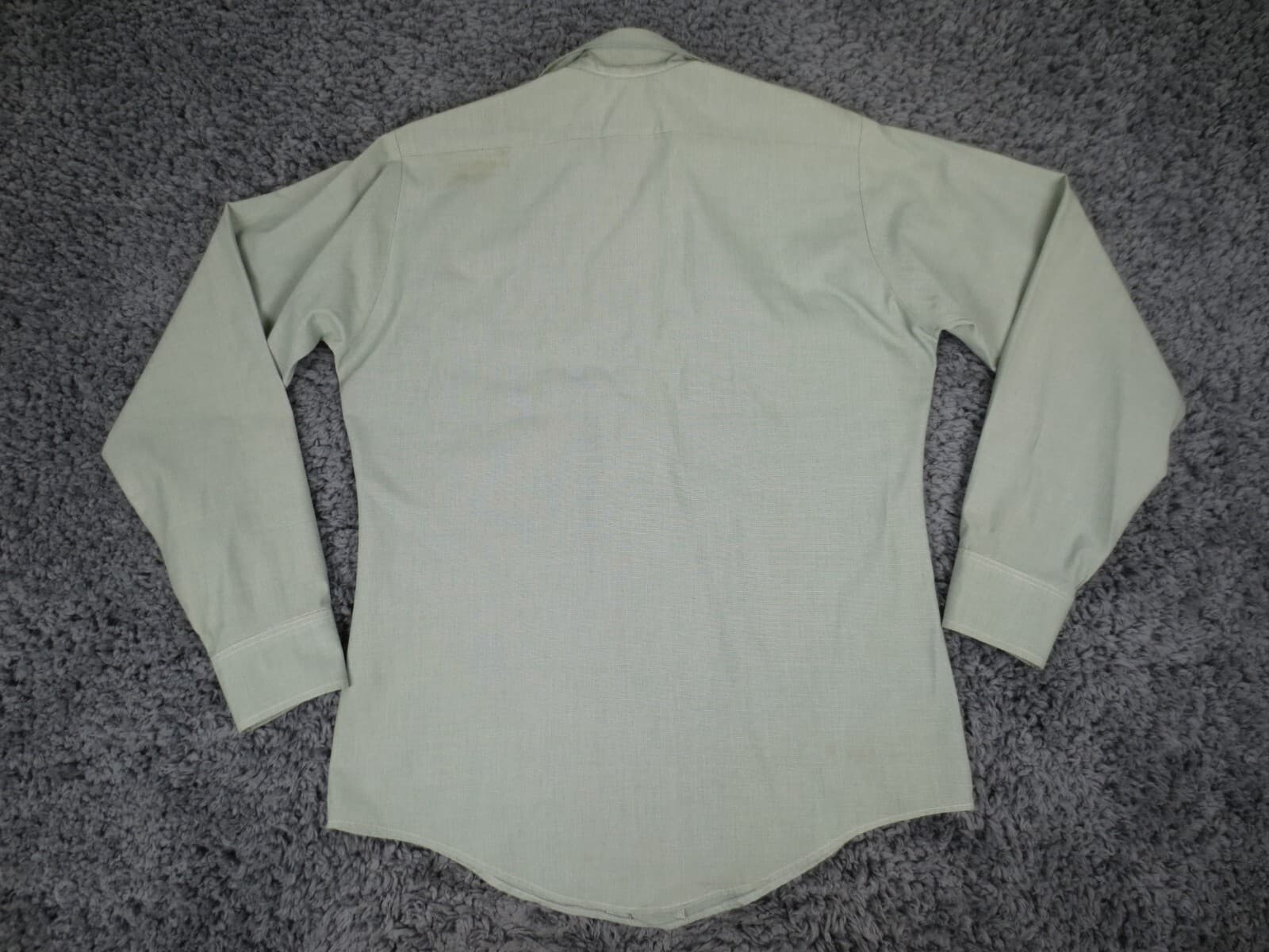 DSCP Shirt Men 15 Light Green Blend Garrison #61y - Thumbnail 14