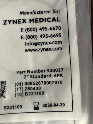 Lot of 30 Zynex Medical Electrodes 2.0" Round Pads TENS/EMS Self-Adhering Exp - Thumbnail 5