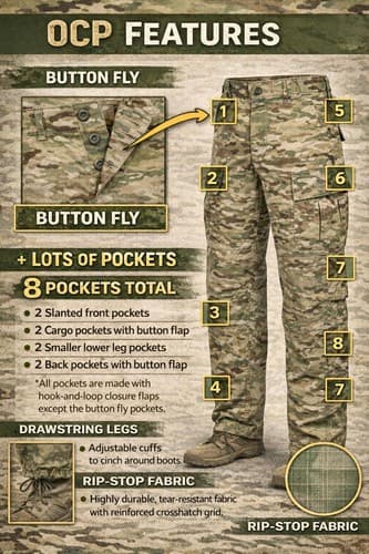 OCP Multicam Pants Small/Regular NSN:8415-01-623-4176 #L65l - Thumbnail 3