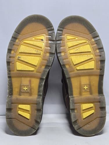 Dr. Martens Industrial Steel Toe Brown Leather Work Boots Men's Size 7 #DC54 - Thumbnail 5