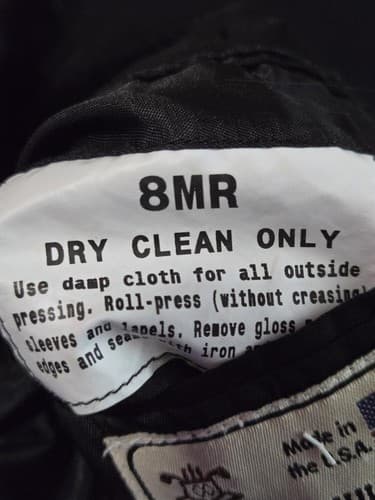 ASU Coat Service Jacket Dress Army Size: (8/MR) #G46g - Thumbnail 5