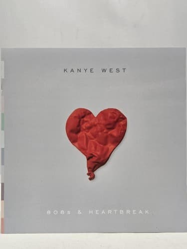 Kanye West 808s & Heartbreak Wall Art Poster 8x8 Foam Backing Mounted - Thumbnail 2