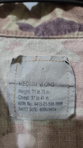 Fracu OCP Multicam Jacket Medium/Long #85k - Thumbnail 6