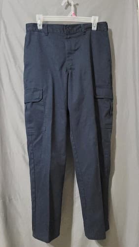 Dickies Men’s Cargo Pants Navy Size 32x32 Utility Workwear Trousers #32i - Thumbnail 3