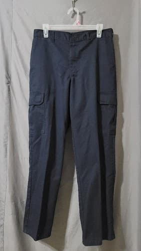 Dickies Men’s Cargo Pants Navy Size 32x32 Utility Workwear Trousers #32i