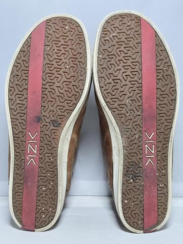 Kizik Men's Lima Leather Slip-On Sneakers Brown Hands-Free Comfort Size 12 #DC52 - Thumbnail 5