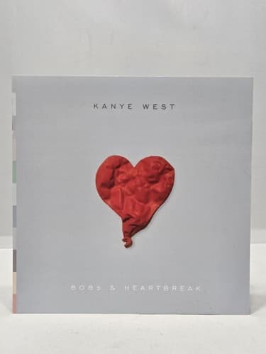 Kanye West 808s & Heartbreak Wall Art Poster 8x8 Foam Backing Mounted