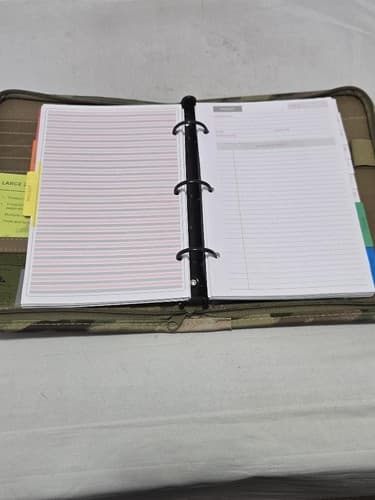 Camo Daily Weekly Planner Camouflage Tactical Organizer Notebook Stationery R18r - Thumbnail 6