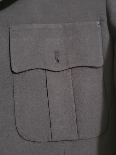 ASU Coat Men Jacket Dress Army Blue 450 Size (40/LC) NSN: 8405-01-552-2950 #D88d - Thumbnail 5