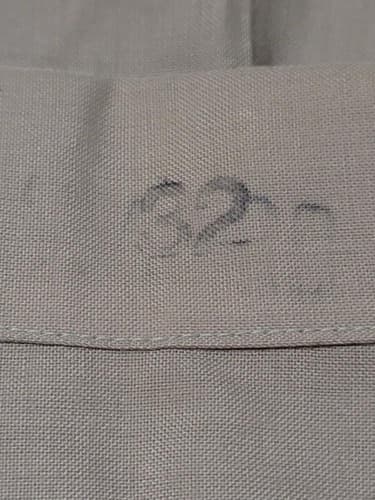 DSCP Marine Men's Poly/Wool Khaki Short Sleeve Shirt Size: (32) #A5a - Thumbnail 4