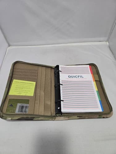 Camo Daily Weekly Planner Camouflage Tactical Organizer Notebook Stationery R18r - Thumbnail 5