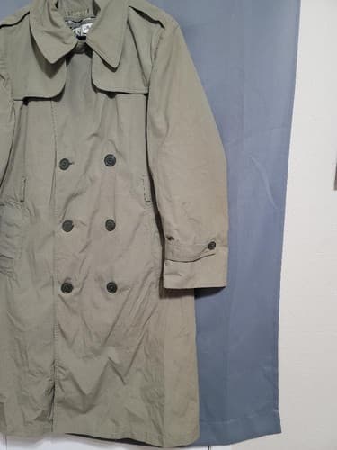 DSCP Garrison Trench Coat Men's 38/S no belt #94t - Thumbnail 3