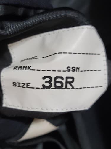 ASU Coat Men's Service Jacket Dress Army Blue Size: (36/R) #86t - Thumbnail 4