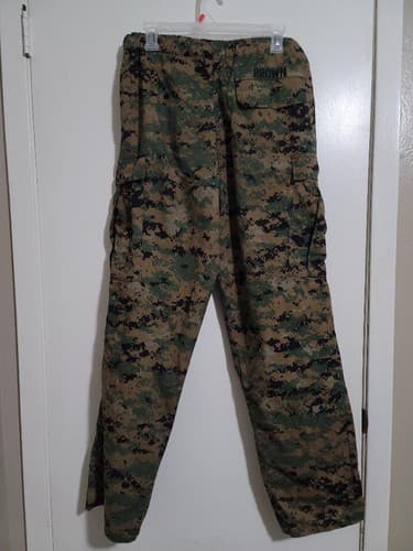 Small - Short USMC Marine Corps Woodland Digital MCCUU Pants trousers #50z - Thumbnail 2