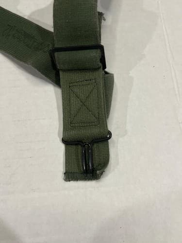 Lot 2 US Military M1950 Trouser Suspenders OD Green BDU ACU DCU Field Gear - Thumbnail 2