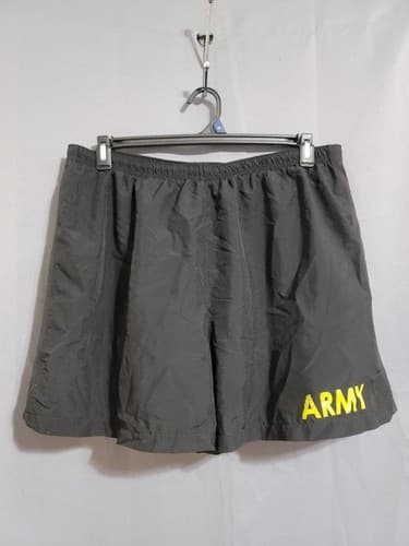 XLARGE- Men's APFU Shorts Army Black and Gold #92t