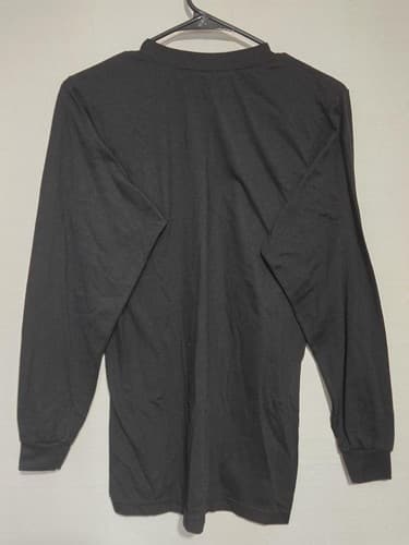 US Army APFU Shirt Lot Medium Short & Long Sleeve PT Uniform Black Gold VGC - Thumbnail 3