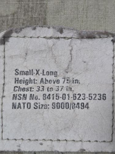 OCP Multicam Jacket Small/X-Long NSN: 8415-01-623-5236 #D6d - Thumbnail 5