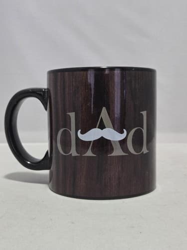 Dad Coffee Mug World's Best Dad Ceramic Tea Cup Gifting VGC #R64r