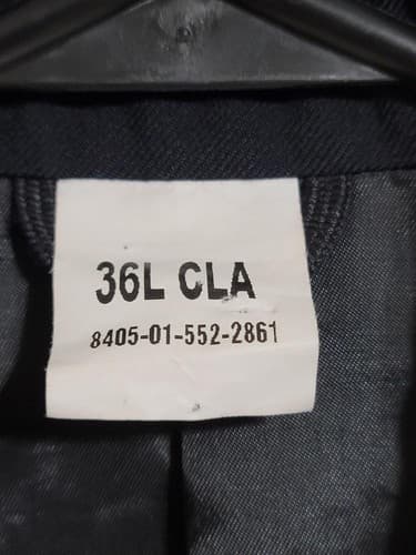 ASU Coat Men's Service Jacket Dress Army Blue Size: (36/L) #4w - Thumbnail 2