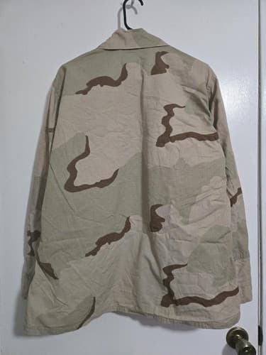 Vintage dated 1999 DCU Jacket DESERT CAMOUFLAGE L/S NSN 8415-01-327-5312 #D2d - Thumbnail 4