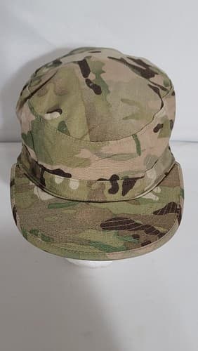 NWT - US Army OCP Camouflage Patrol Cap 7 1/8 #70L - Thumbnail 5