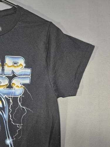 Star Wars Darth Vader Force Lightning Black Graphic T-Shirt Kids Size S (8) #R58 - Thumbnail 3