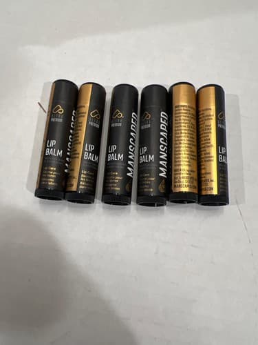 MANSCAPED Moisturizing Lip Balm w/ Vitamin E – Soothing Formula (6-Pack)