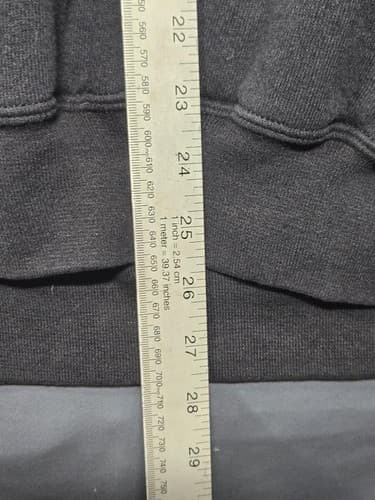 M.J. Soffe Men's Black Pullover Hoodie Long Sleeve Size Large - Thumbnail 8
