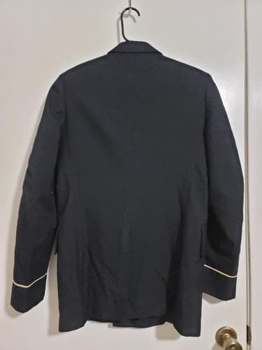 ASU Coat Men's Service Jacket Dress Army Blue 450 Size: (35/RC) #49z - Thumbnail 2