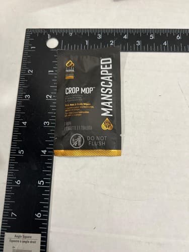 MANSCAPED The Crop Mop Anti-Chafing Groin Wipes – 22 Pack New Free Ship - Thumbnail 4