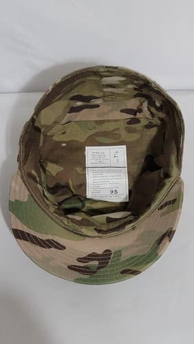 NWT - US Army OCP Camouflage Patrol Cap 7 1/8 #70L - Thumbnail 6