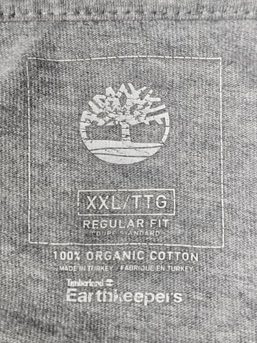 Timberland Established 1973 Graphic Long Sleeve T-Shirt Gray Men's XXL #R61r - Thumbnail 8