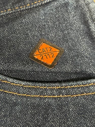 Wrangler FR Riggs Workwear Flame Resistant Jeans Blue Straight Leg Men's 44x32 - Thumbnail 7