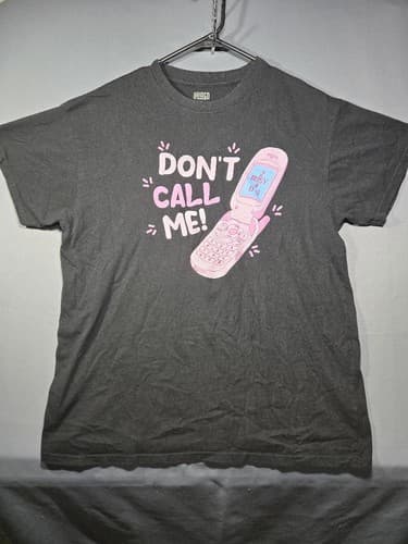 Brisco Brands Don't Call Me Sarcastic Graphic T-Shirt Black Men's Large #R54r - Thumbnail 2
