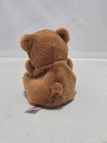 Aurora Brown Bear Plush Heart Eyes Purple Glasses Stuffed Animal Toy Cute #R79r - Thumbnail 3