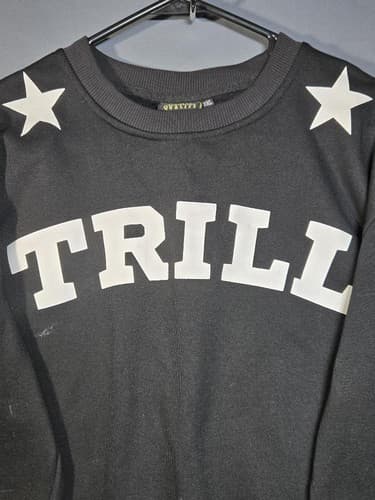 Zero Quality Been Trill 23 Streetwear Graphic Sweatshirt Men's 2XL Black #S125s - Thumbnail 5