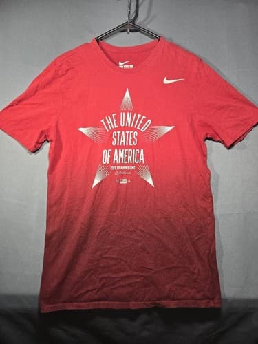 Nike Sportswear Heritage Fanny Pack + Red USA Graphic T-Shirt Men’s Size M #S91s - Thumbnail 2