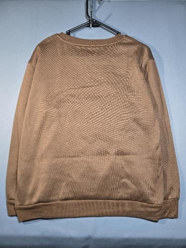 Afro Girl Graphic Long Sleeve T-Shirt Chocolate Brown Size Medium #S127s - Thumbnail 6