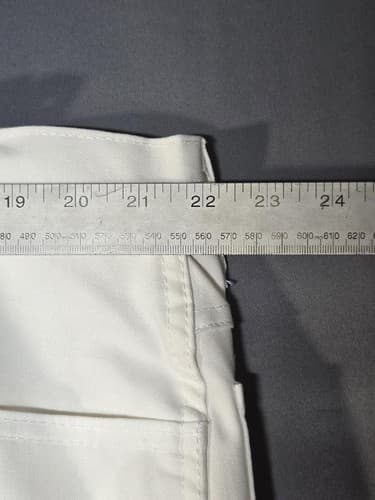 Genuine Dickies Men's Utility Work Pants White Relaxed Fit Straight Leg 44x30 - Thumbnail 6