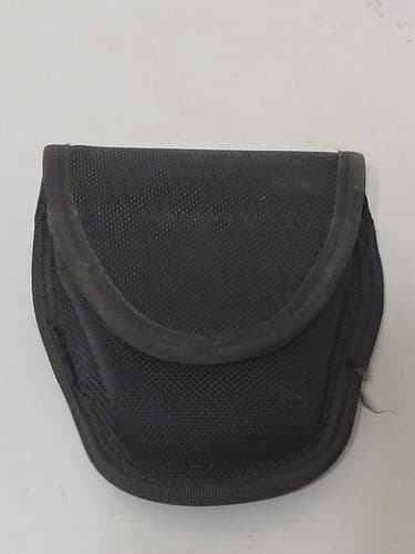 Black Enhanced Molded Police Handcuff Case Pouch for Police Duty Belt #70w